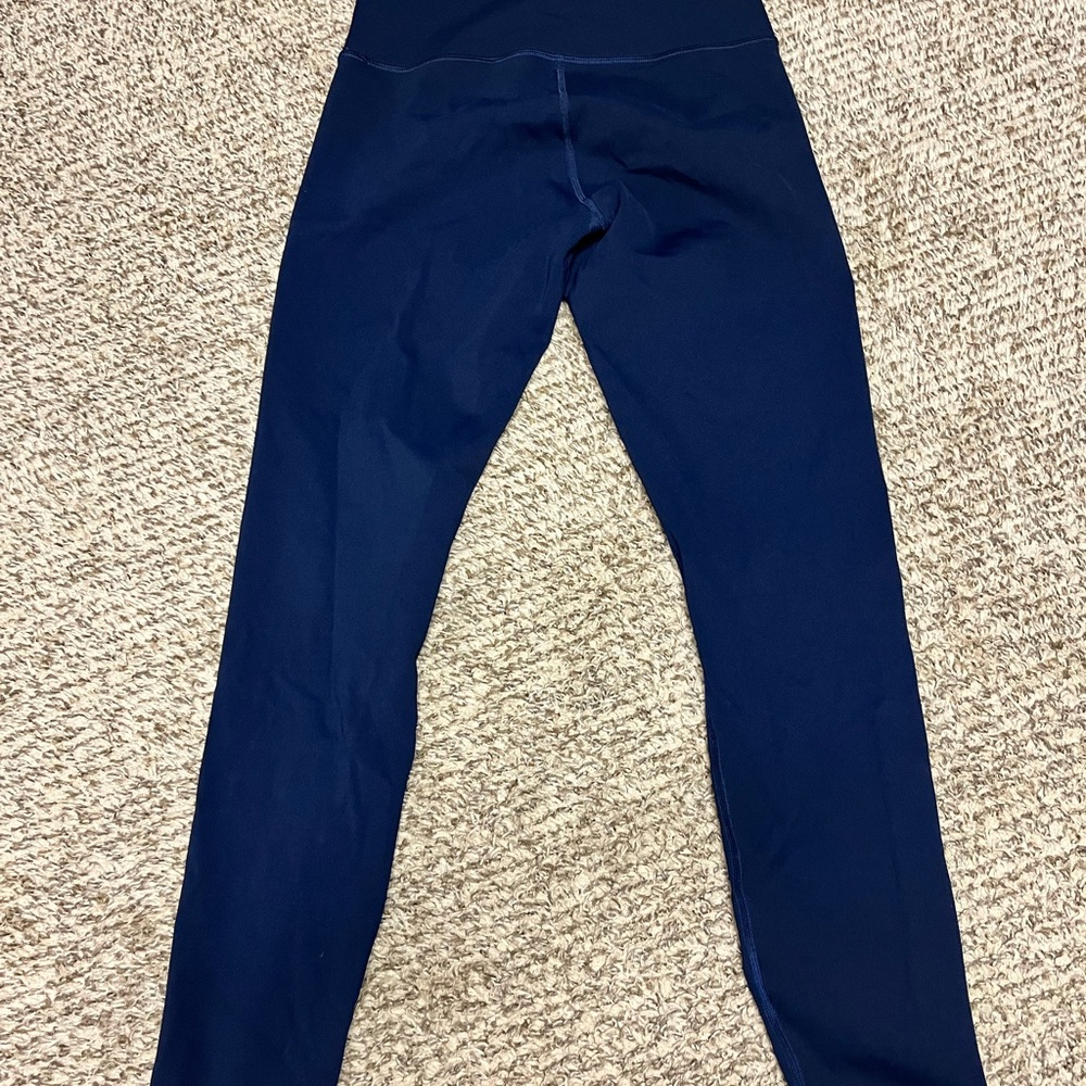 lululemon athletica Navy Wunder Under Leggings